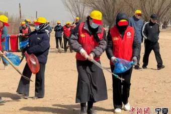黃沙古渡舉行美麗河湖行動暨二月二民俗活動